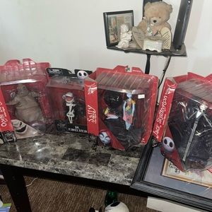 Nightmare Before Christmas . Jack, Sally, Oogie. Dr. Finklestein
